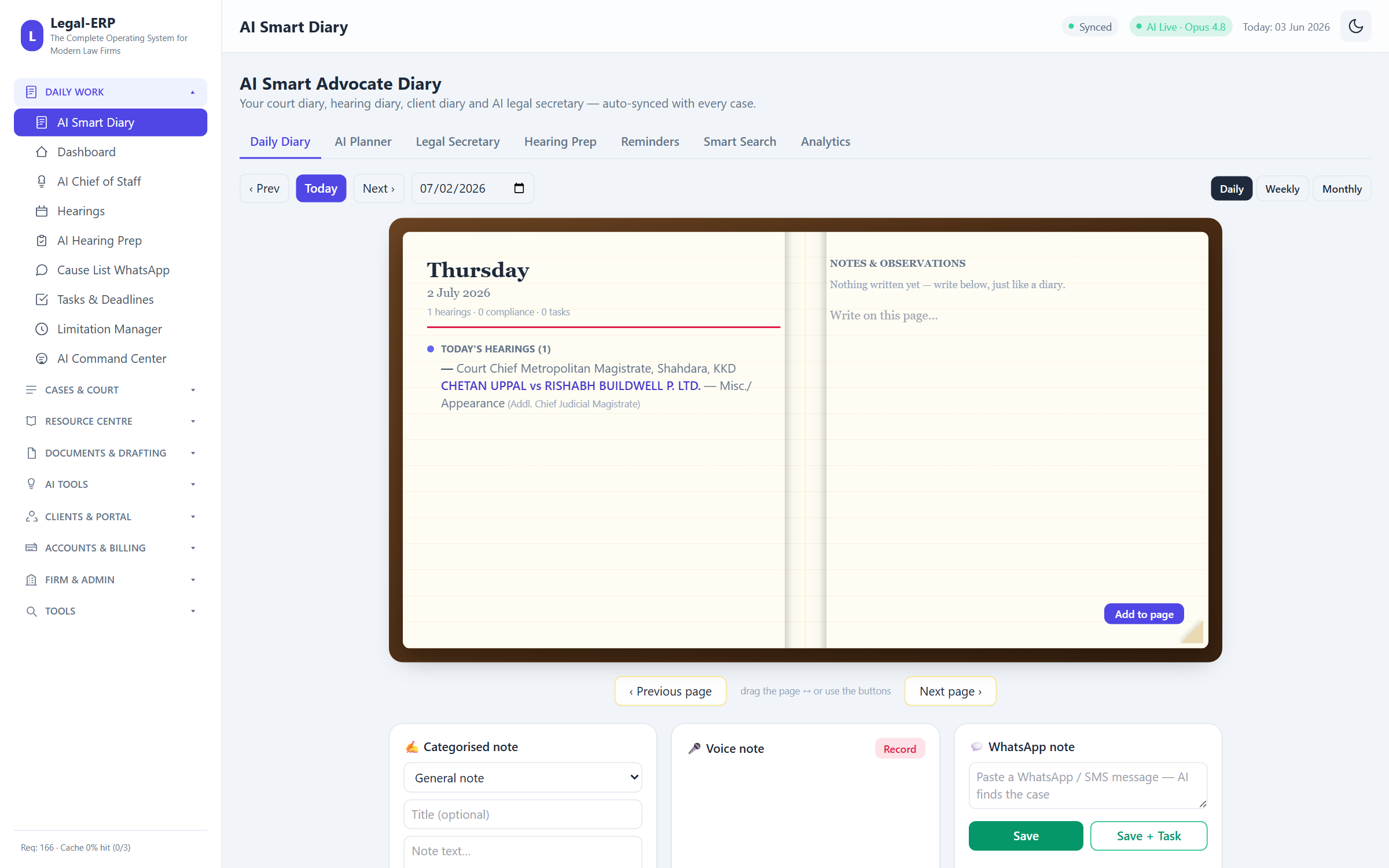 AI Smart Diary